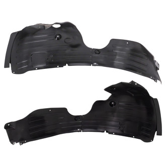 TRQ® BDA25065 - Front Driver and Passenger Side Fender Liner Set