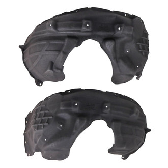 TRQ® - Front Driver and Passenger Side Fender Liner Set