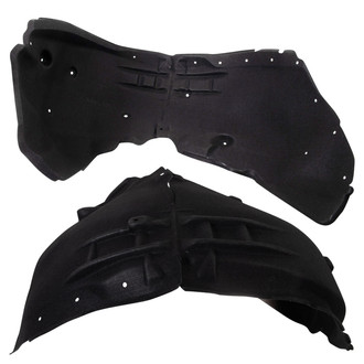 TRQ® - Front Driver and Passenger Side Fender Liner Set