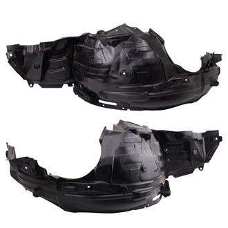 TRQ® - Front Driver and Passenger Side Fender Liner Set
