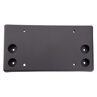 TRQ® - Black Front License Plate Bracket