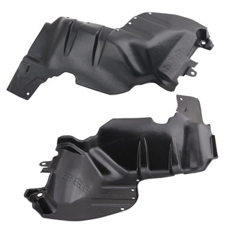 TRQ® - Driver and Passenger Side Splash Shield Set