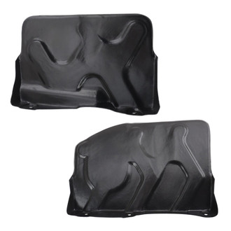 TRQ® - Driver and Passenger Side Splash Shield Set