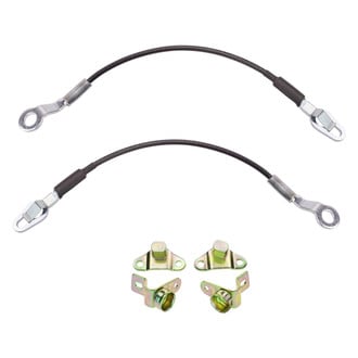 TRQ® - Tailgate Hinge and Cable Kit