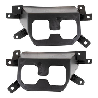 TRQ® - Front Driver and Passenger Side Tow Hook Covers