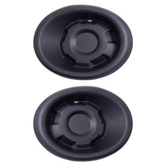 TRQ® - Front Driver and Passenger Side Fog Light Covers