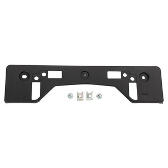 TRQ® - Black Front License Plate Bracket