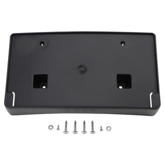 TRQ® - Black License Plate Bracket