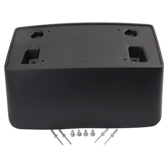 TRQ® - Black License Plate Bracket