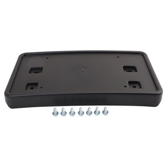 TRQ® - Black License Plate Bracket