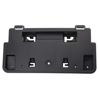 TRQ® - Black License Plate Bracket