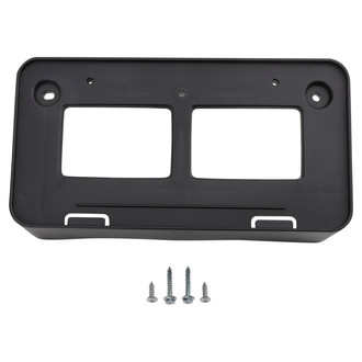 TRQ® - Black License Plate Bracket
