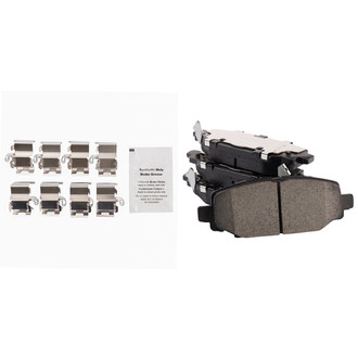 TRQ® - Ceramic Rear Disc Brake Pads