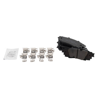 TRQ® BFA15073 - Ceramic Rear Disc Brake Pads