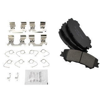TRQ® - Ceramic Rear Disc Brake Pads