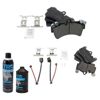 TRQ® - Semi-Metallic Front Disc Brake Pads