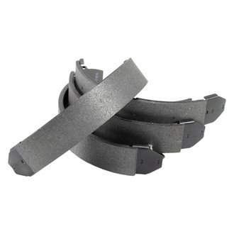 TRQ® - Rear Drum Brake Shoes