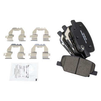 TRQ® - Ceramic Rear Disc Brake Pads