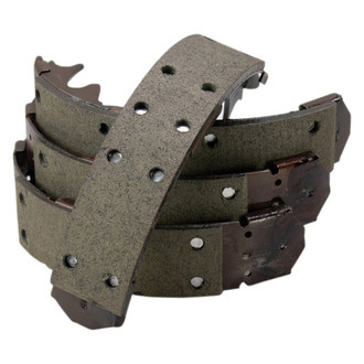 TRQ® - Rear Drum Brake Shoes