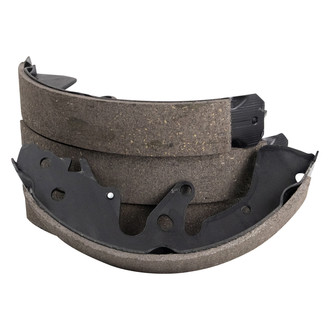 TRQ® - Rear Drum Brake Shoes