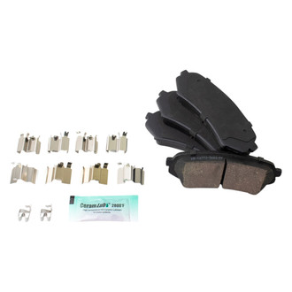TRQ® - Ceramic Rear Disc Brake Pads