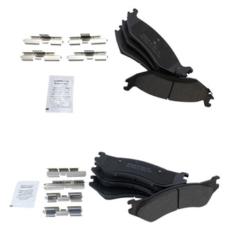 TRQ® - Semi-Metallic Disc Brake Pads