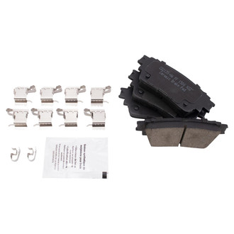 TRQ® - Ceramic Rear Disc Brake Pads