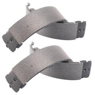 TRQ® - Rear Driver or Passenger Side Parking Brake Shoes