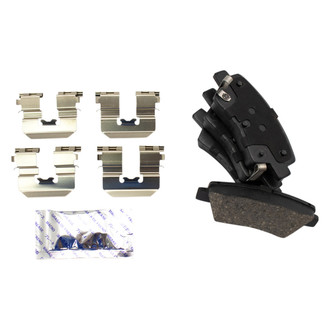 TRQ® BFA70953 - Ceramic Rear Disc Brake Pads