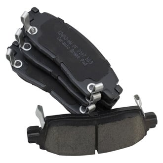 TRQ® - Ceramic Rear Disc Brake Pads