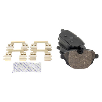 TRQ® - Ceramic Rear Disc Brake Pads