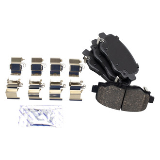 TRQ® - Ceramic Rear Disc Brake Pads