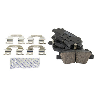 TRQ® - Ceramic Rear Disc Brake Pads