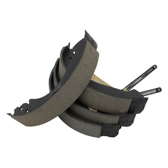 TRQ® - Rear Drum Brake Shoes
