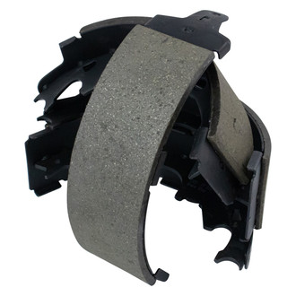 TRQ® - Rear Drum Brake Shoes
