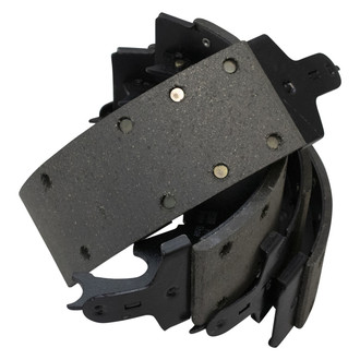 TRQ® - Rear Drum Brake Shoes