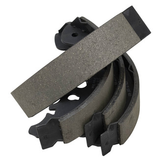 TRQ® - Rear Drum Brake Shoes