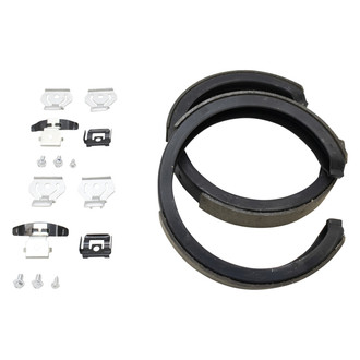 TRQ® - Rear Parking Brake Shoes