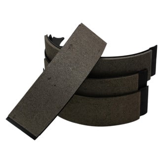 TRQ® - Rear Drum Brake Shoes