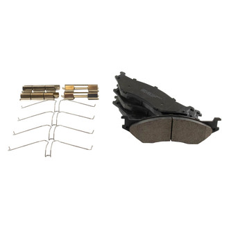 TRQ® - Semi-Metallic Rear Disc Brake Pads