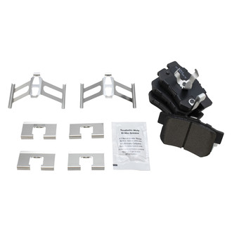 TRQ® - Semi-Metallic Rear Disc Brake Pads