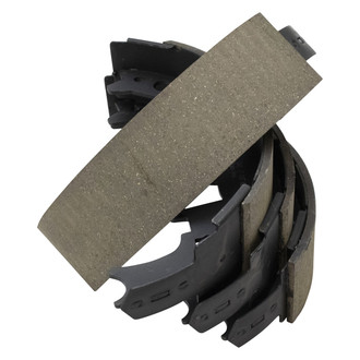 TRQ® - Rear Drum Brake Shoes