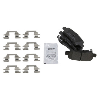 TRQ® - Semi-Metallic Rear Disc Brake Pads