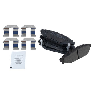 TRQ® - Semi-Metallic Rear Disc Brake Pads