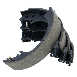 TRQ® - Rear Drum Brake Shoes