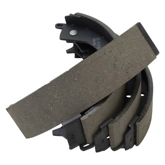 TRQ® - Rear Drum Brake Shoes