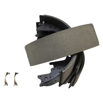 TRQ® - Rear Drum Brake Shoes