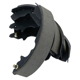 TRQ® - Rear Drum Brake Shoes