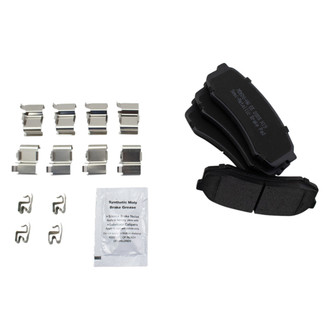 TRQ® - Semi-Metallic Rear Disc Brake Pads