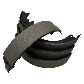 TRQ® - Rear Drum Brake Shoes